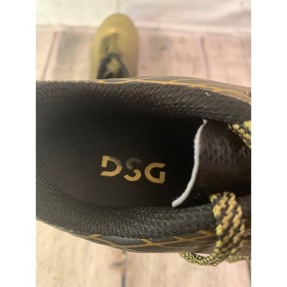 DSG Unisex Kids Ocala Gold/Black Soccer Cleats / Size: C13 - Picture 10 of 10